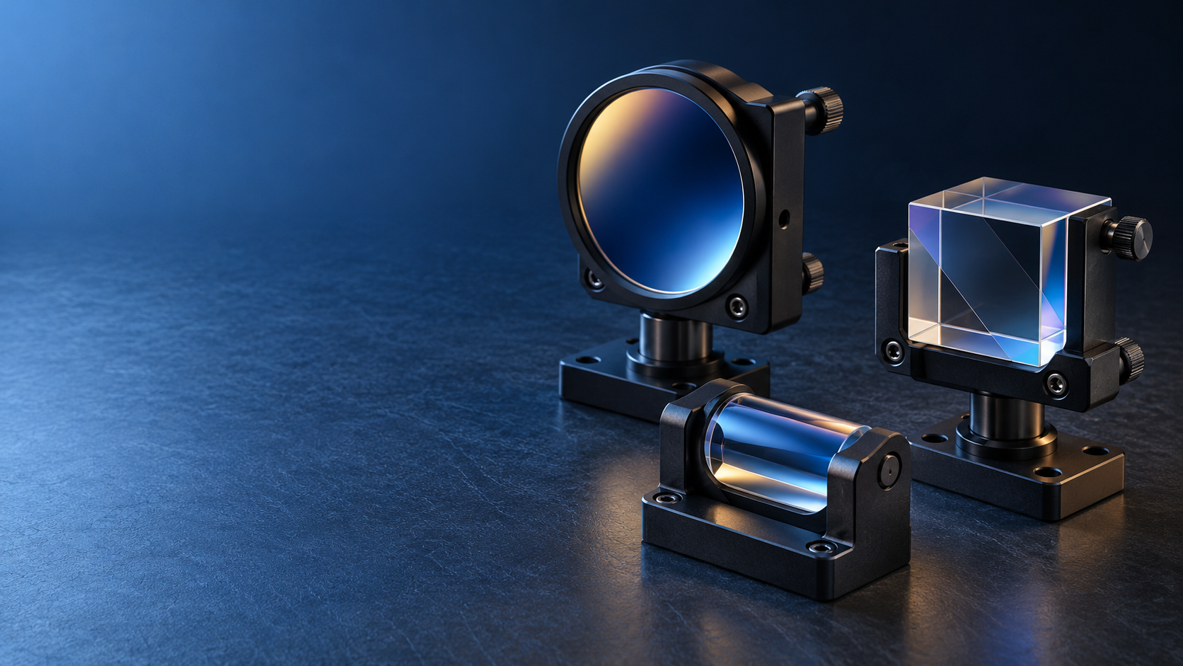 Custom laser mirrors and beam splitters for OEM metrology systems